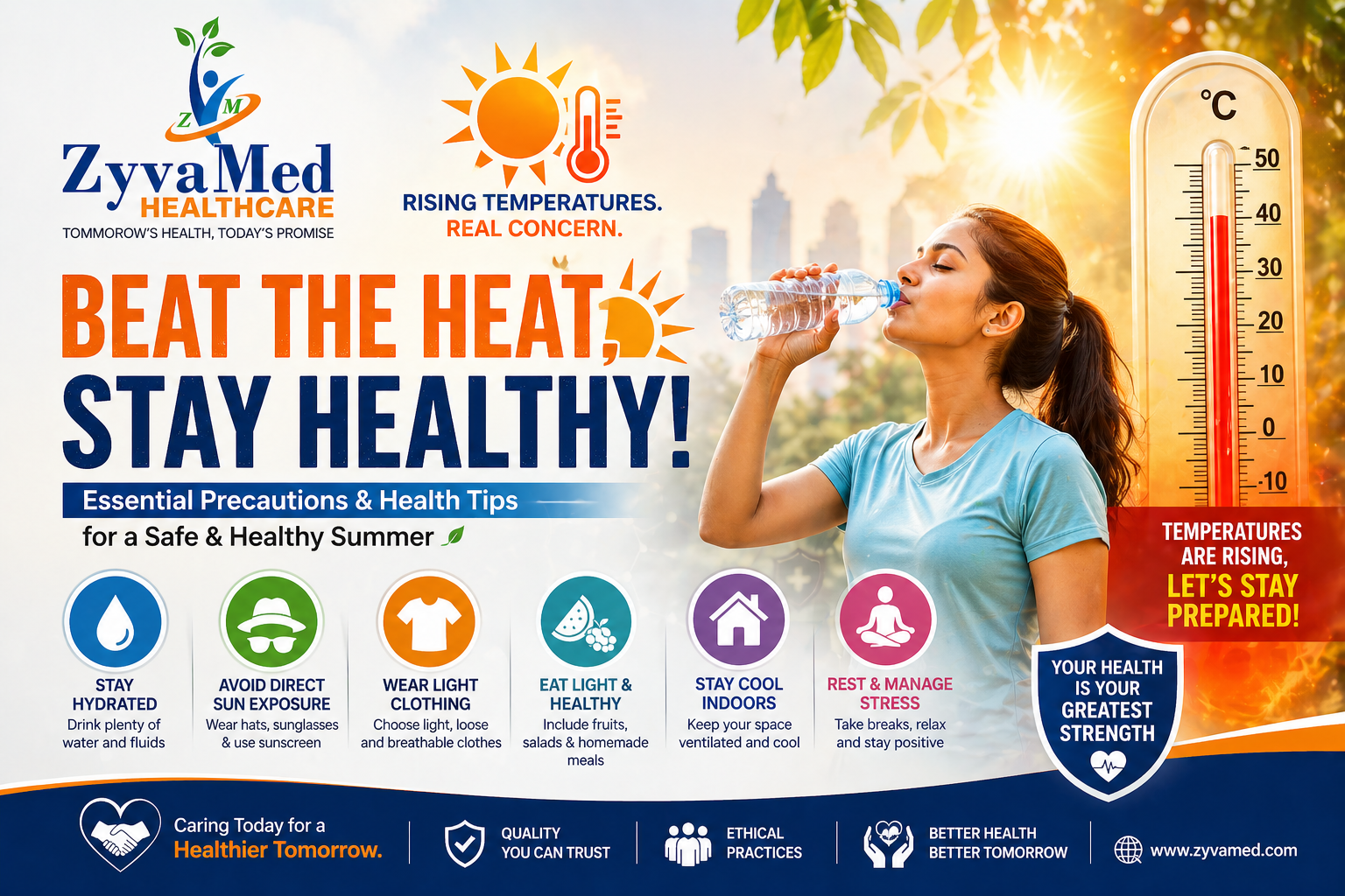 Summer Health Tips in India: Stay Safe in Rising Temperatures